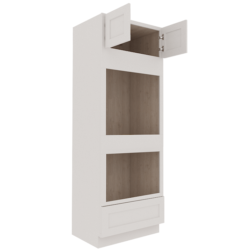 Serene Dove White Shaker Tall Oven Cabinet OC339024