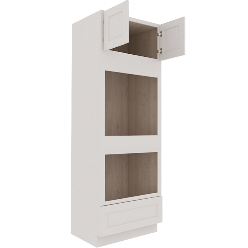Serene Dove White Shaker Tall Oven Cabinet OC339624